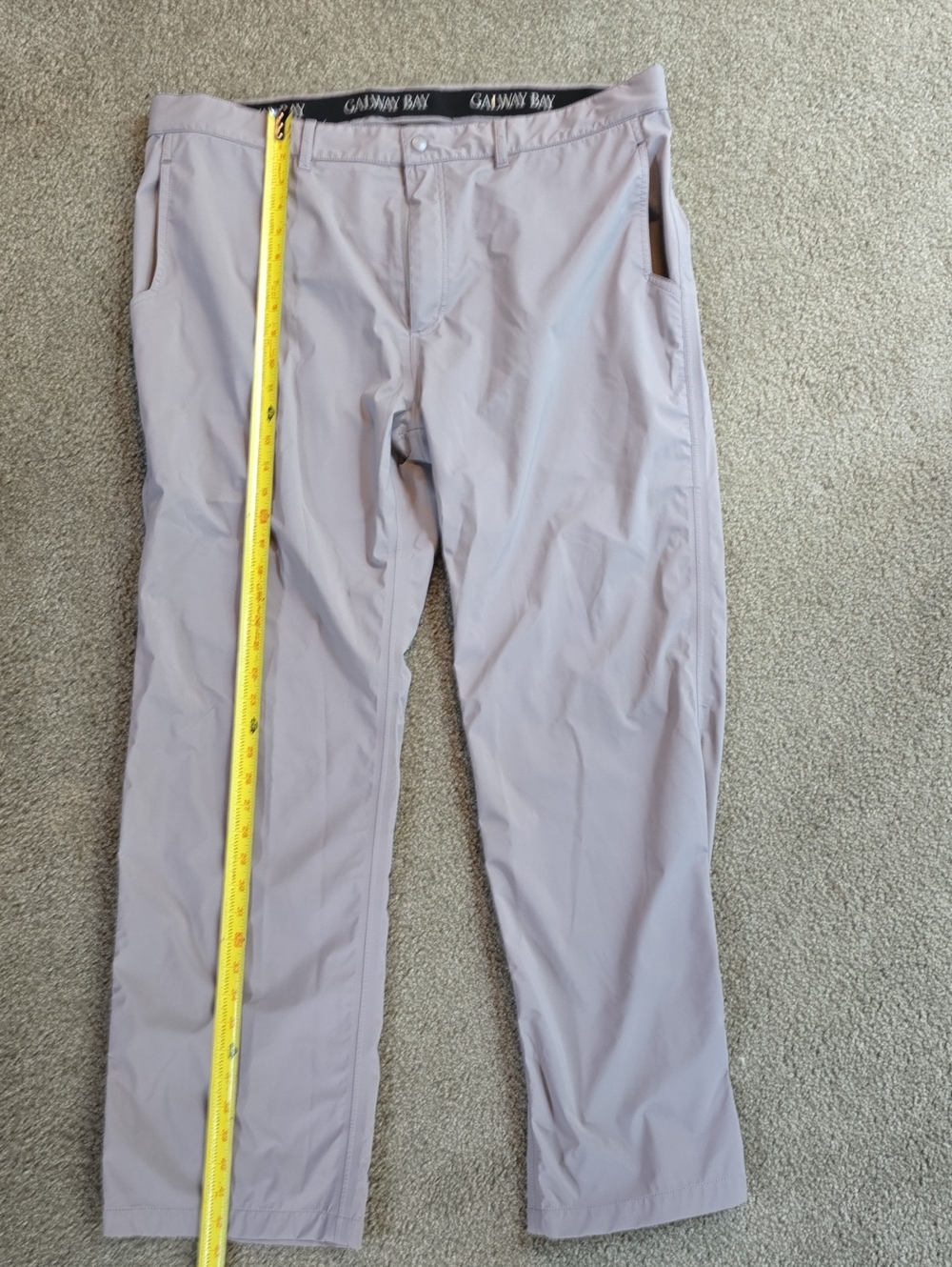 Men's Galway Bay Light Gray Performance Waterproof Pants